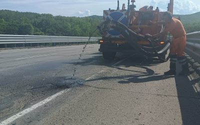 Услуги машины для ямочного ремонт асфальта - Смоленск, заказать или взять в аренду