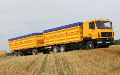 Транспорт для перевозки зерна. Автомобили МАЗ - Смоленск, заказать или взять в аренду