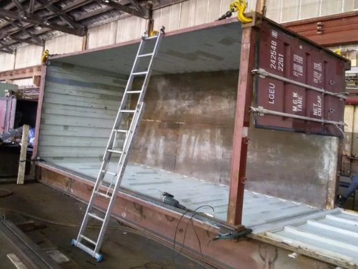 Ремонт сухогрузных и рефрижераторных контейнеров стоимость ремонта и где отремонтировать - Смоленск