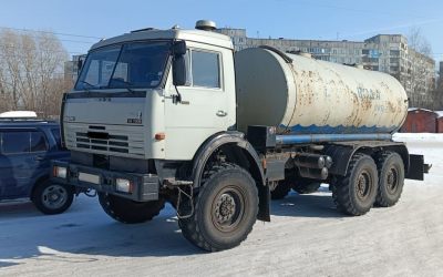 Цистерна-водовоз на базе Камаз - Смоленск, заказать или взять в аренду