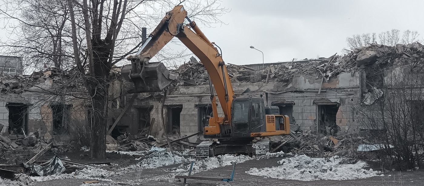 Демонтажные работы, услуги спецтехники в Новодугино