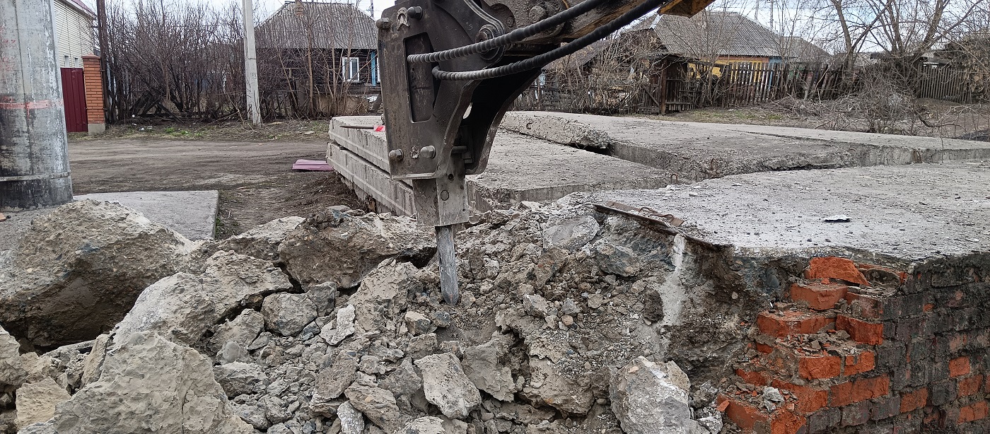 Услуги и заказ гидромолотов для демонтажных работ в Хиславичах